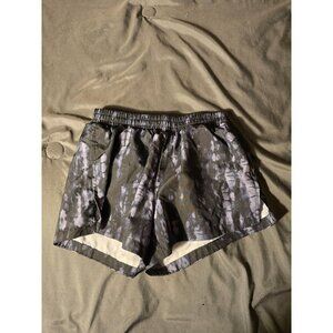 Old Navy Active Shorts Girls Lined Running Black Tie Dye Size L 10/12